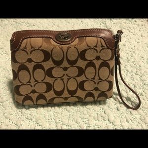 Coach wristlet